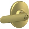 image:imageSchlage F40 DAV 622 RMN Davlin Door Lever with Remsen Trim Bed amp Bath Privacy Lock Matte BlackSatin Brass