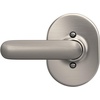 image:imageSchlage F40 DAV 622 RMN Davlin Door Lever with Remsen Trim Bed amp Bath Privacy Lock Matte BlackSatin Nickel