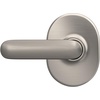 image:imageSchlage F40 DAV 622 RMN Davlin Door Lever with Remsen Trim Bed amp Bath Privacy Lock Matte BlackSatin Nickel