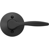 image:imageSchlage F40 DEL 608 Delfayo Door Lever with Standard Trim Bed amp Bath Privacy Lock Satin BrassMatte Black