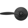 image:imageSchlage F40 DEL 608 Delfayo Door Lever with Standard Trim Bed amp Bath Privacy Lock Satin BrassMatte Black