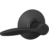 image:imageSchlage F40 DEL 608 Delfayo Door Lever with Standard Trim Bed amp Bath Privacy Lock Satin BrassMatte Black