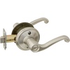 image:imageSchlage F40FLA619 Flair Privacy Satin NickelSatin Nickel