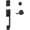 image:imageSchlage F60CEN619LAT Century Active Door Handleset with Latitude Interior Satin NickelAged Bronze