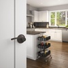 image:imageSchlage Lock Company F10MER619GRW F10 Series Merano w Greenwich Rose Passage Door Lock Satin NickelAged Bronze