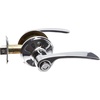 image:imageSchlage Lock Company F10MER619GRW F10 Series Merano w Greenwich Rose Passage Door Lock Satin NickelBright Chrome