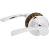 image:imageSchlage Lock Company F10MER619GRW F10 Series Merano w Greenwich Rose Passage Door Lock Satin NickelBright Chrome