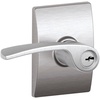 image:imageSchlage Lock Company F10MER619GRW F10 Series Merano w Greenwich Rose Passage Door Lock Satin NickelSatin Chrome