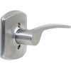 image:imageSchlage Lock Company F10MER619GRW F10 Series Merano w Greenwich Rose Passage Door Lock Satin NickelSatin Chrome