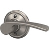 image:imageSchlage Lock Company F10MER619GRW F10 Series Merano w Greenwich Rose Passage Door Lock Satin NickelSatin Nickel