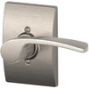 image:imageSchlage Lock Company F10MER619GRW F10 Series Merano w Greenwich Rose Passage Door Lock Satin NickelSatin Nickel