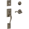 image:imageAddison Single Cylinder Handleset and Right Hand Flair Lever Antique Pewter F60 ADD 620 FLA RH