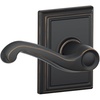 image:imageSCHLAGE F10FLA716ADD Addison Collection Flair Passage Lever Aged BronzeAged Bronze