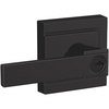 image:imageSCHLAGE F51A NBK 622 ULD Northbrook Lever with Upland Trim Keyed Entry Lock Matte Black