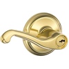 image:imageSCHLAGE Lock F51 FLA 605 KA4 Flair Entry Lockset Brass