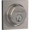 image:imageSchlage B60 N COL 619 Deadbolt with Collins Trim Keyed 1 Side Highest Residential Security Satin Nickel