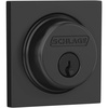 image:imageSchlage B60 N COL 622 Deadbolt with Collins Trim Keyed 1 Side Highest Residential Security Matte Black B60NCOL622