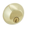image:imageSchlage B60N 605 B60 Single Cylinder Deadbolt Brass