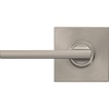 image:imageSchlage F10LAT619COL Latitude with Collins Passage with Adjustable Latch and Round Corner Full Lip Strike Satin Nickel Finish