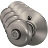 image:imageSchlage F170 PLY 622 Plymouth Door Knob One Sided NonTurning Dummy Door Handle Matte BlackSatin Nickel