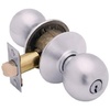 image:imageSchlage F51AORB626 Orbit Keyed Entry Panic Proof Door Knob Set