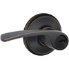 image:imageSchlage Lock Company F10MER619GRW F10 Series Merano w Greenwich Rose Passage Door Lock Satin NickelAged Bronze