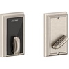 image:imageSchlage Residential BE467FADD619 Addison Control Keyless Smart Fire Rated Deadbolt with 12398 Latch and 10116 Strike Satin Nickel Finish