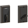 image:imageSchlage Residential BE467FADD716 Addison Control Keyless Smart Fire Rated Deadbolt with 12398 Latch and 10116 Strike Aged Bronze Finish