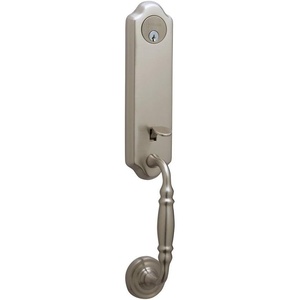 image:imageSchlage Accent Bright Brass Steel Privacy Lockset ANSI Grade 2 134 in