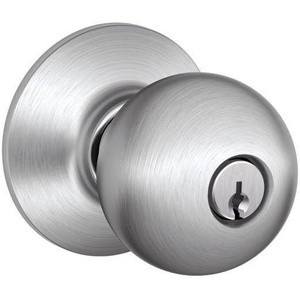 image:imageSchlage F51CSVORB626 Orbit Knob Contractor Series Entry Locksets