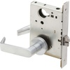 image:imageSCHLAGE L9010 06A 626 Series L Grade 1 Mortise Lock Passage Function Keyless 06A Design Satin Chrome Finish