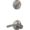 image:imageSchlage FB50 N V MER 619 Single Cylinder Deadbolt and Keyed Entry Merano Lever Satin Nickel