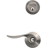 image:imageSchlage FB50N V SAC 619 Single Cylinder Deadbolt and Keyed Entry Sacramento Lever Satin Nickel