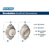 image:imageSchlage B60 N BRK 716 Deadbolt with Brookshire Trim Keyed 1 Side Highest Residential Security Aged Bronze