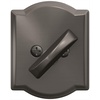 image:imageSchlage B60 N CAM 716 Deadbolt with Camelot Trim Keyed 1 Side Highest Residential Security Aged Bronze