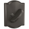 image:imageSchlage B60 N CAM 716 Deadbolt with Camelot Trim Keyed 1 Side Highest Residential Security Aged Bronze