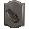 image:imageSchlage B60 N CAM 716 Deadbolt with Camelot Trim Keyed 1 Side Highest Residential Security Aged Bronze