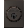 image:imageSchlage B60 N CEN 619 Deadbolt with Century Trim Keyed 1 Side Highest Residential Security Satin NickelAged Bronze