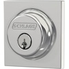 image:imageSchlage B60 N CEN 619 Deadbolt with Century Trim Keyed 1 Side Highest Residential Security Satin NickelBright Chrome