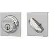 image:imageSchlage B60 N CEN 619 Deadbolt with Century Trim Keyed 1 Side Highest Residential Security Satin NickelBright Chrome