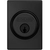 image:imageSchlage B60 N CEN 619 Deadbolt with Century Trim Keyed 1 Side Highest Residential Security Satin NickelMatte Black
