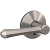 image:imageSchlage Custom FC21 DMP 619 RWD Dempsey Lever with Rosewood Trim HallCloset and BedBath Lock Satin NickelSatin Nickel