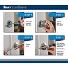 image:imageSchlage Custom FC21 LAT 622 CEN Latitude Lever with Century Trim HallCloset and BedBath Lock Matte Black