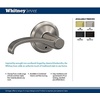 image:imageSchlage Custom FC21 WIT 716 CAM Whitney Lever with Camelot Trim HallCloset and BedBath Lock Aged BronzeAged Bronze