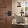 image:imageSchlage Custom FC21 WIT 716 CAM Whitney Lever with Camelot Trim HallCloset and BedBath Lock Aged BronzeMatte Black