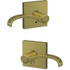 image:imageSchlage Custom FC21 WIT 716 CAM Whitney Lever with Camelot Trim HallCloset and BedBath Lock Aged BronzeSatin Brass