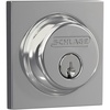 image:imageSchlage B60 N CEN 619 Deadbolt with Century Trim Keyed 1 Side Highest Residential Security Satin NickelBright Chrome