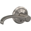 image:imageSchlage Custom FC21 WIT 716 CAM Whitney Lever with Camelot Trim HallCloset and BedBath Lock Aged BronzeSatin Nickel
