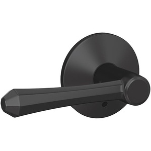 image:imageSchlage Custom FC21 DMP 619 RWD Dempsey Lever with Rosewood Trim HallCloset and BedBath Lock Satin NickelMatte Black