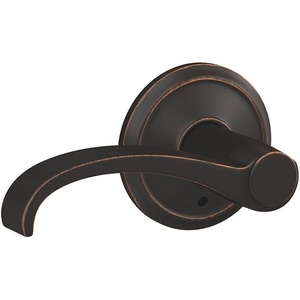 image:imageSchlage Custom FC21 WIT 716 CAM Whitney Lever with Camelot Trim HallCloset and BedBath Lock Aged BronzeAged Bronze